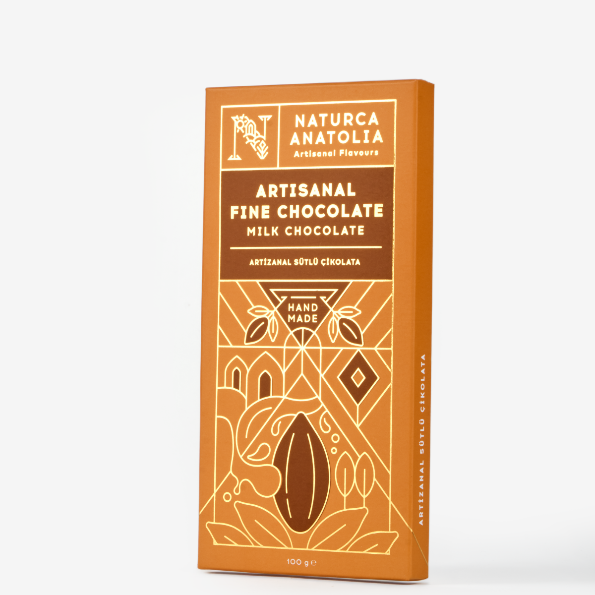 Naturca Anatolia Artizanal Sütlü Tablet Çikolata 100 gr