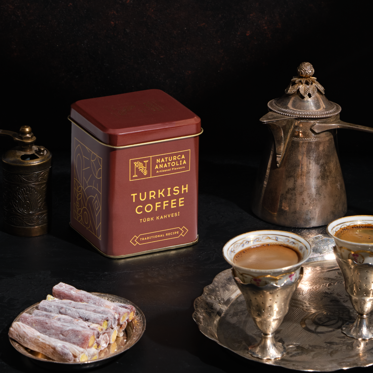 Naturca Anatolia Türk Kahvesi Teneke 100 gr
