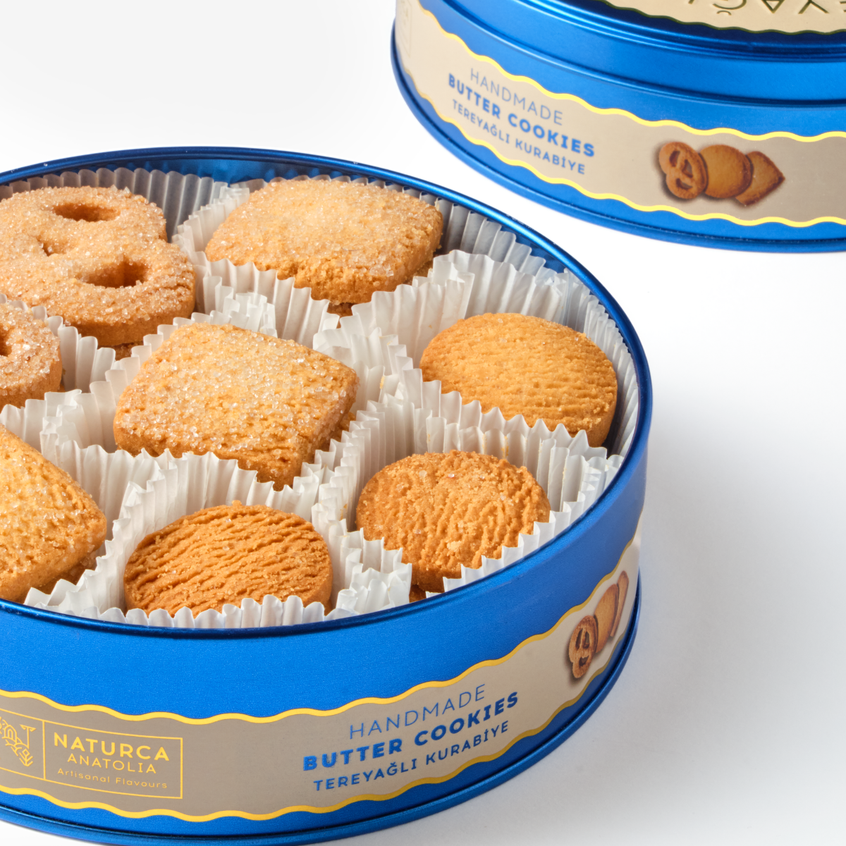 Naturca Anatolia Tereyağlı Kurabiye Teneke 300 gr