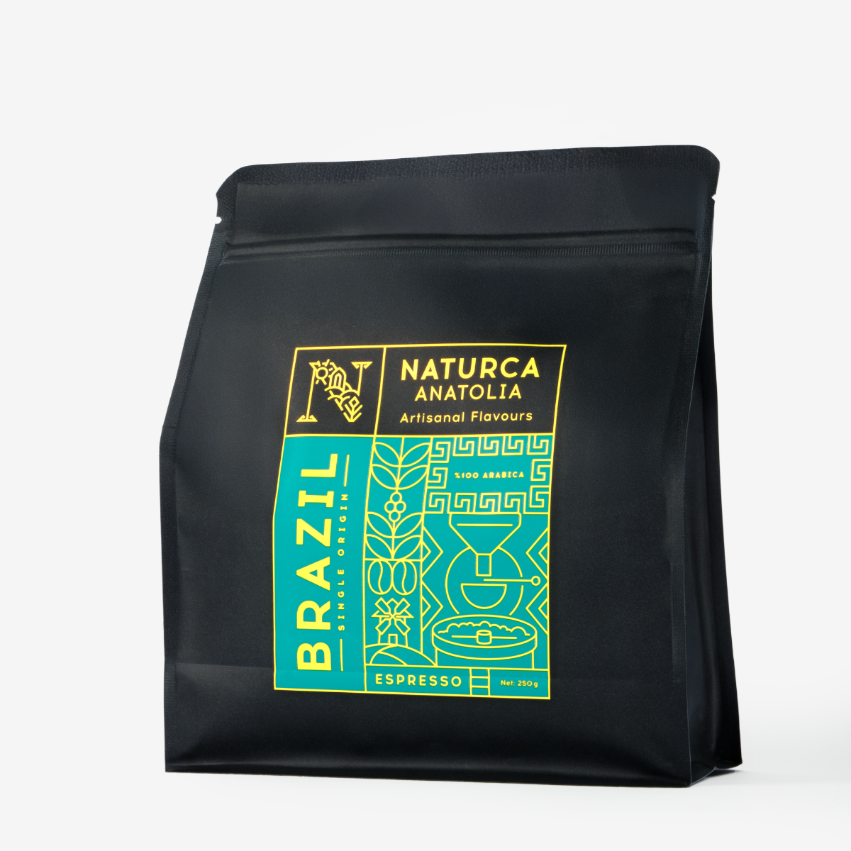 Naturca Anatolia Çekirdek Kahve Brezilya (Espresso) 250 gr