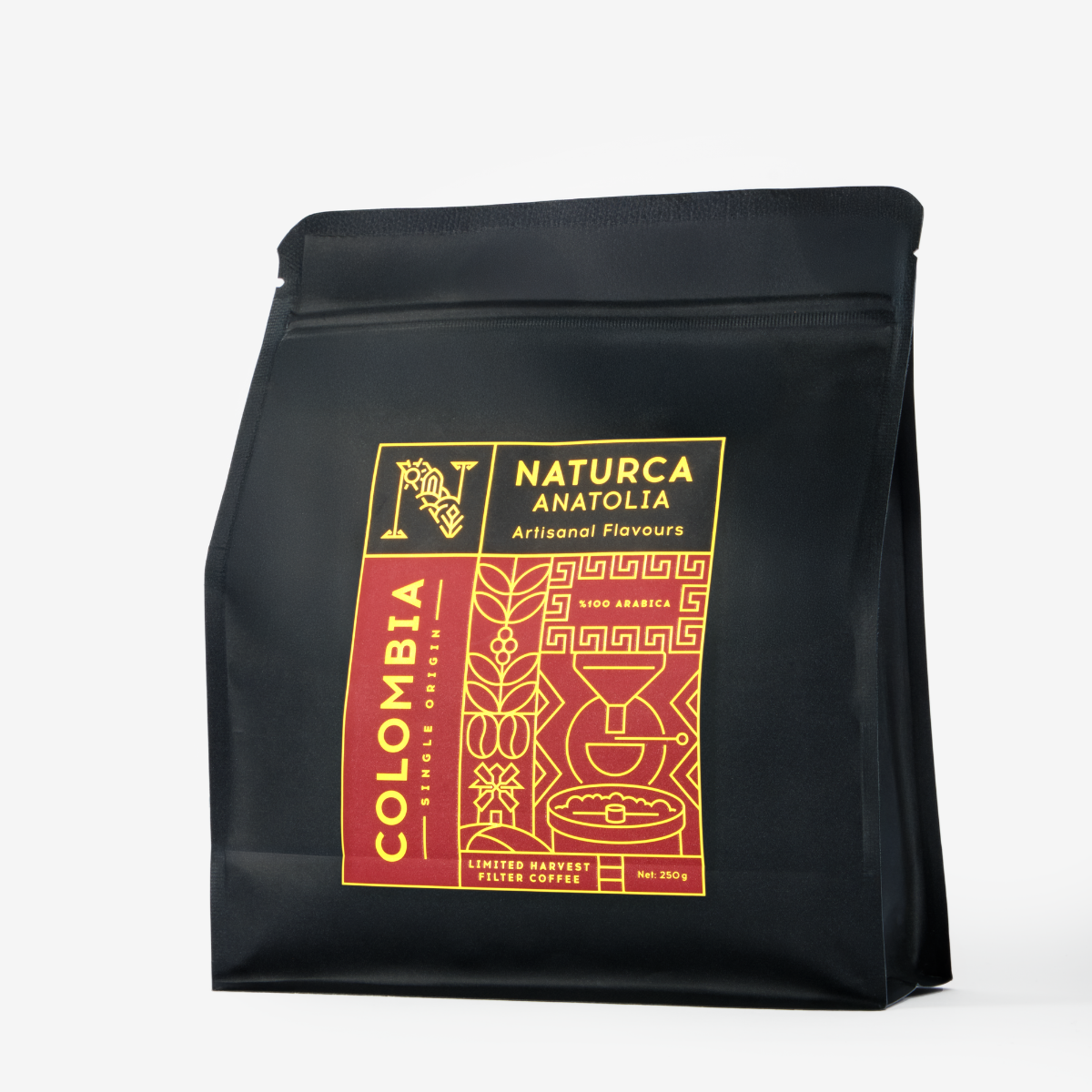 Naturca Anatolia Çekirdek Kahve Kolombiya (Filtre) 250 gr