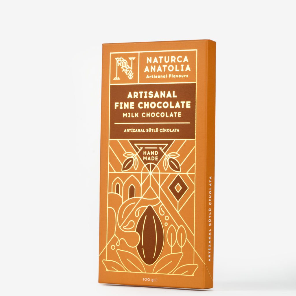 Naturca Anatolia Artizanal Sütlü Tablet Çikolata 100 gr