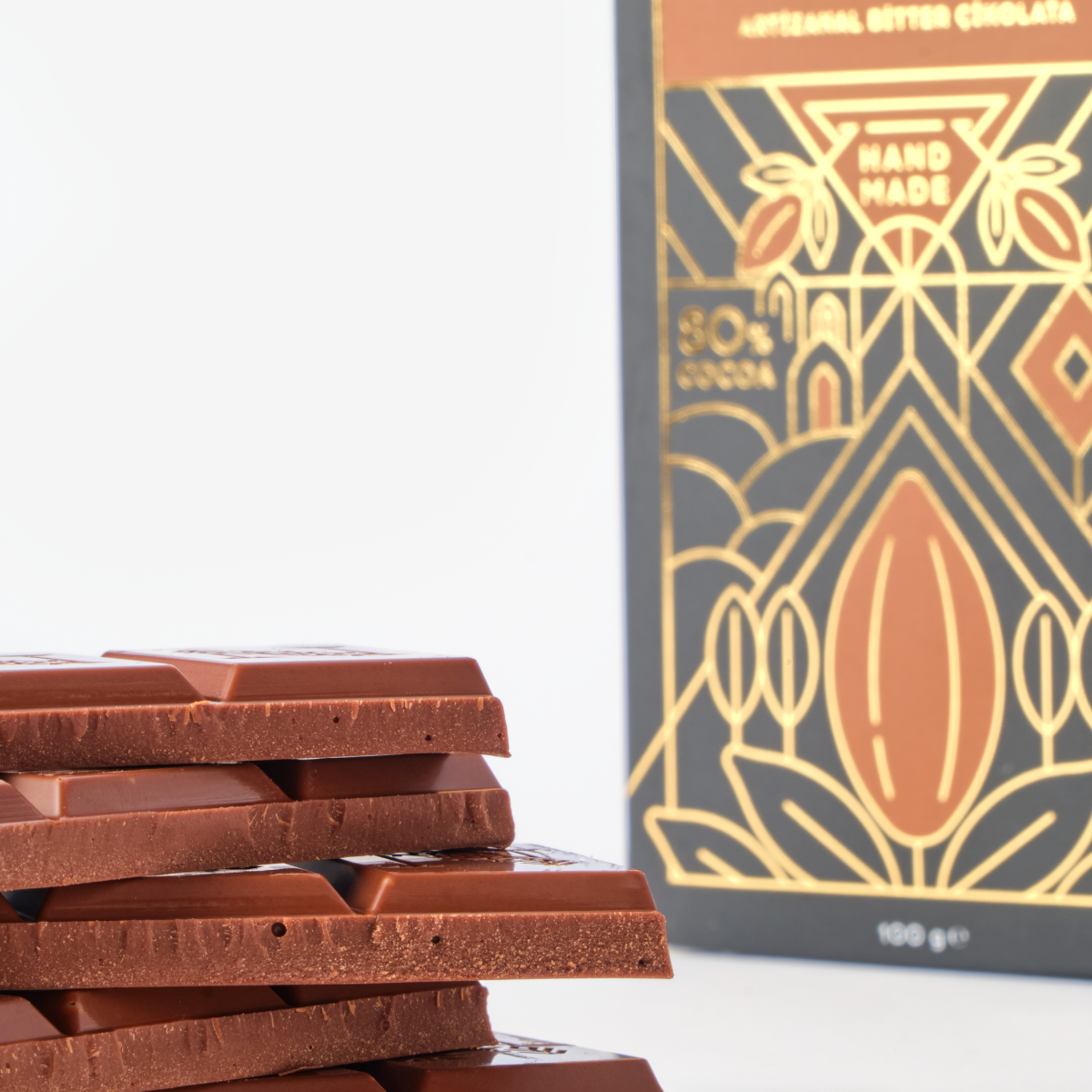 Naturca Anatolia %80 Kakao Artizanal Bitter Tablet Çikolata 100 gr