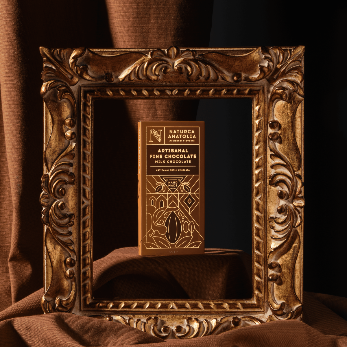 Naturca Anatolia Artizanal Sütlü Tablet Çikolata 100 gr