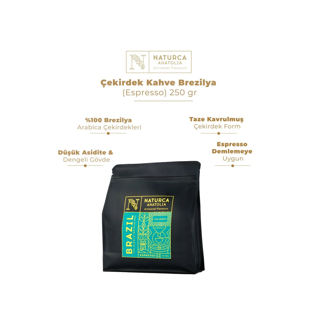 Naturca Anatolia Coffee Beans Brazil (Espresso) 250 gr