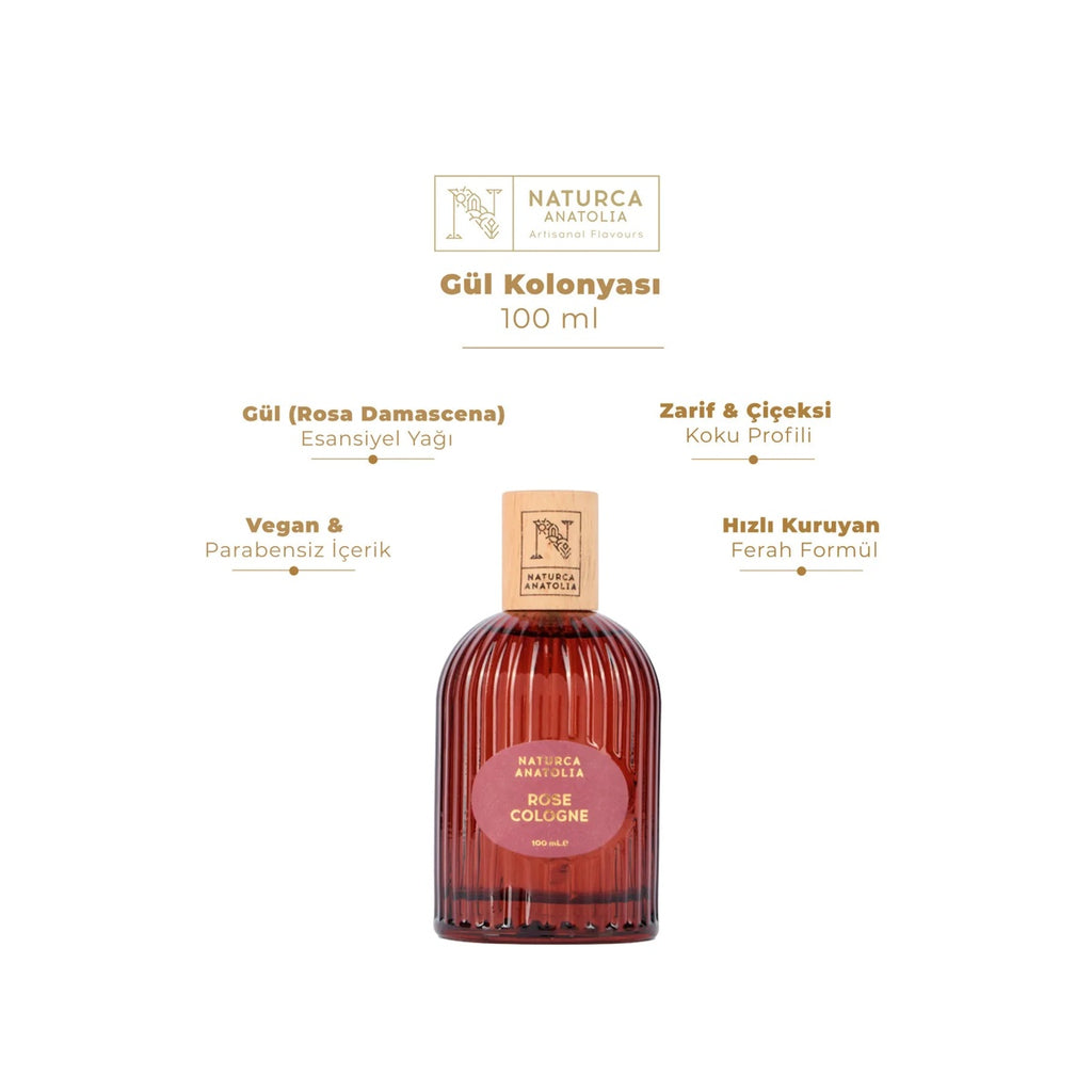 Naturca Anatolia Rose Cologne 100 ml