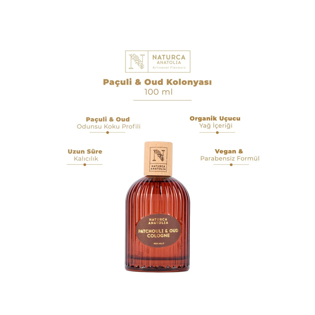 Naturca Anatolia Patchouli &amp; Oud Cologne 100 ml