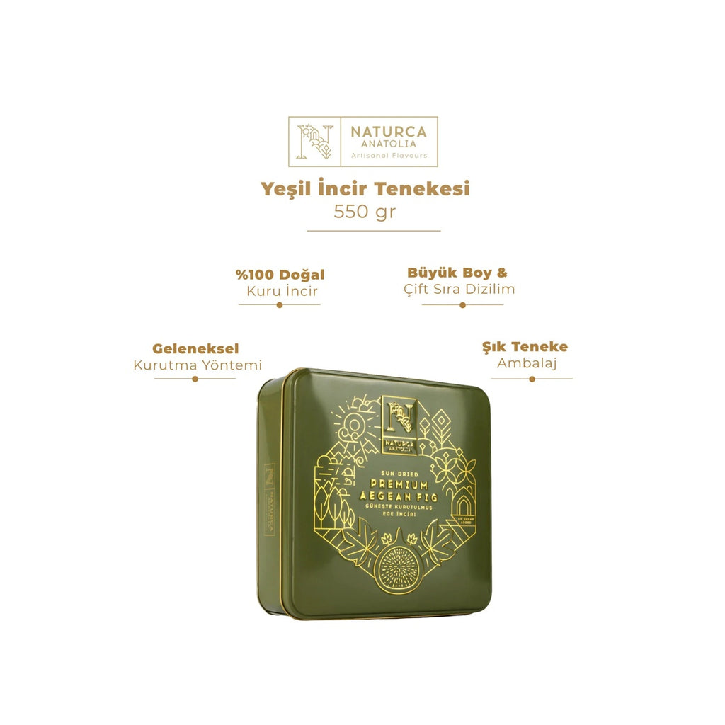 Naturca Anatolia Green Fig Tin 550 gr